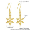 Wholesale Light Luxury Style Christmas Tree Snowman Snowflake Earrings For Women Copper Plated With 925 Silver Ear Needles