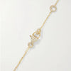 Wholesale Light Luxury Style Diamondencrusted Stackable Copper Electroplated 18K Gold Clavicle Chain Necklace Unisex Jewelry