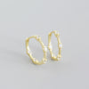 Wholesale Light Luxury Style Geometric S925 Sterling Silver Electroplated Exaggerated Round Microencrusted Earrings