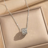 Wholesale Light Luxury Style Geometric Wave Pattern 18K Gold Plated Copper Pendant O Word Chain Necklace For Women