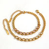 Wholesale Light Luxury Style Heartshaped Stainless Steel Electroplated Women's Bracelet