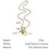 Wholesale Light Luxury Style Stainless Steel Heart Shape Cross Round Chain Women's Necklace With Polished Plating