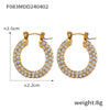Wholesale Light Luxury Titanium Steel Hemp Rope Woven Jewelry Set With Electroplating For Women Necklace Bracelet Ring Earrings