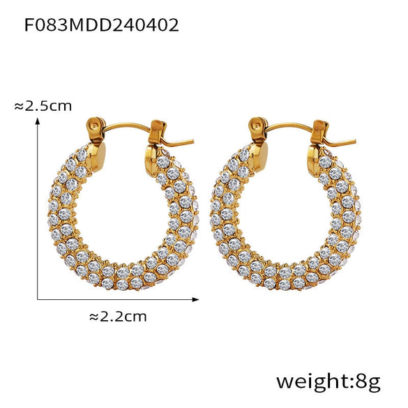 Wholesale Light Luxury Titanium Steel Hemp Rope Woven Jewelry Set With Electroplating For Women Necklace Bracelet Ring Earrings