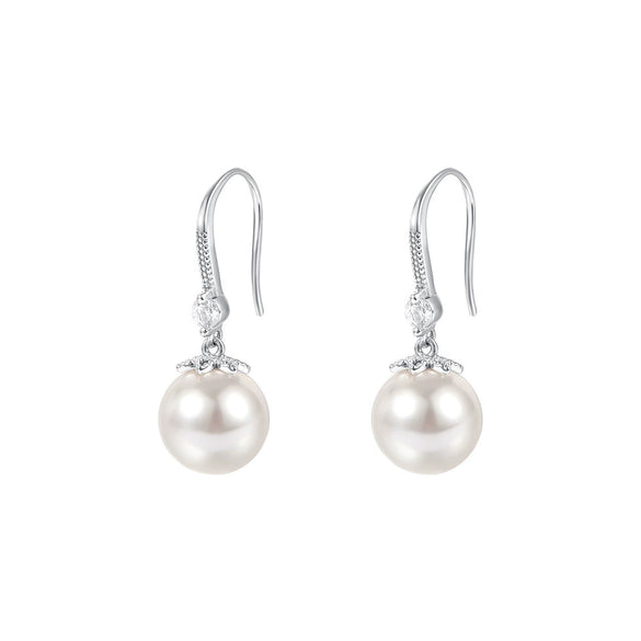 Wholesale Light Luxury Women's Geometric Sterling Silver Earrings