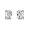 Wholesale Light Luxury Women's S925 Sterling Silver Earrings With Geometric Shape And Highgrade Zircon Inlay