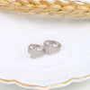 Wholesale Light Luxury Women's S925 Sterling Silver Zircon Inlaid Cross Earrings