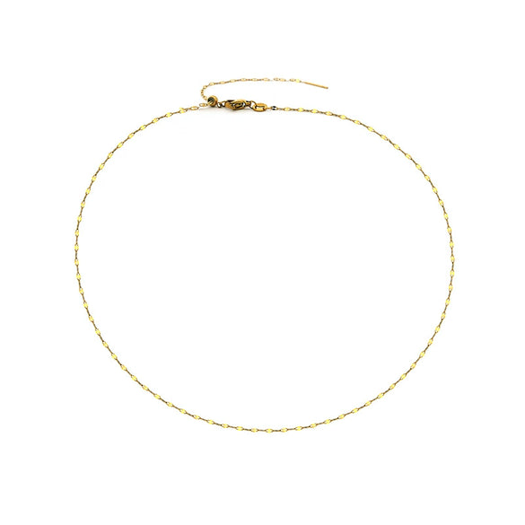 Wholesale Lip Chain Necklace For Women Fashion Alloy 24K Goldplated