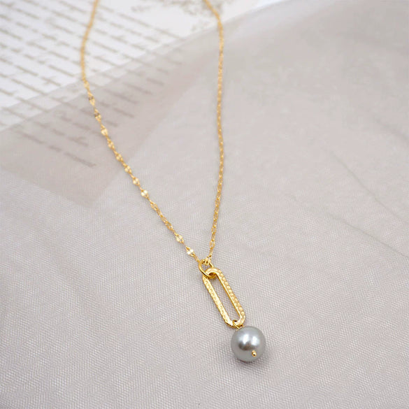 Wholesale Lip Chain Necklace Titanium Steel Ushaped Handmade Light Luxury Style For Women