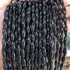 Wholesale Loose Beads Black Onyx Rice Beads Diy Jewelry Accessories Necklace Bracelet Semifinished Products Polish