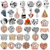 Wholesale Loose Beads For Bracelet Metal Feather One Horned Pig Totem Style With Electroplating