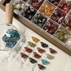 Wholesale Loose Beads Jewelry Accessories Glass Glazed Bird Pattern Retro Diy Handmade Bracelet Necklace