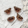 Wholesale Loose Beads Jewelry Accessories Glass Glazed Bird Pattern Retro Diy Handmade Bracelet Necklace