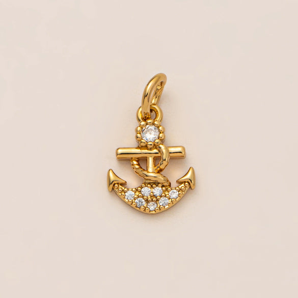Wholesale Loose Chain Cross Sun Moon Pendant Necklace Copper Stainless Steel Geometric Electroplated