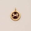 Wholesale Loose Chain Cross Sun Moon Pendant Necklace Copper Stainless Steel Geometric Electroplated