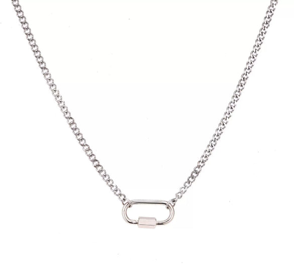 Wholesale Loose Chain Cross Sun Moon Pendant Necklace Copper Stainless Steel Geometric Electroplated