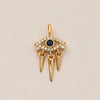 Wholesale Loose Chain Cross Sun Moon Pendant Necklace Copper Stainless Steel Geometric Electroplated