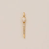 Wholesale Loose Chain Cross Sun Moon Pendant Necklace Copper Stainless Steel Geometric Electroplated