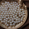 Wholesale Loose Freshwater Pearl Half Hole Rice Beads Jewelry Accessories