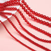 Wholesale Loose Imitation Jade Glass Beads For Handmade Jewelry Accessories Bracelet And Necklace Material