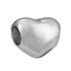 Wholesale Loose Metal Heartshaped Vintage Silver Beads With Totem Pattern For Diy Pendant Electroplating Treatment Suitable For Boys And Girls