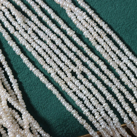 Wholesale Loose Natural Freshwater Pearl Jewelry Accessories Mini Irregular Beads For Diy Clavicle Chain Ring