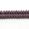 Wholesale Loose Volcanic Stone Abacus Beads For Jewelry Accessories Cutting Process