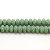 Wholesale Loose Volcanic Stone Abacus Beads For Jewelry Accessories Cutting Process