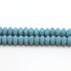 Wholesale Loose Volcanic Stone Abacus Beads For Jewelry Accessories Cutting Process