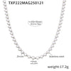 Wholesale Love Shaped 5A Zircon Inlaid Titanium Steel Clavicle Necklace And Bracelet Jewelry Suit With Electroplating For Women