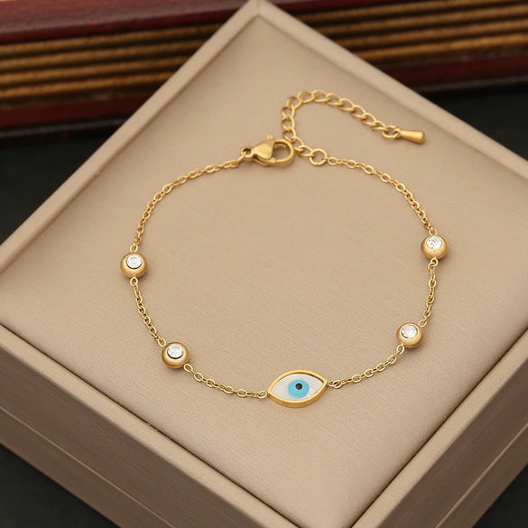 Wholesale Love Stainless Steel Women's Bracelet With Butterfly Gesture And Heart Shape Pattern Electroplated