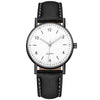 Wholesale Luminous Casual Digital Belt Quartz Watch For Men And Women Metal Case Stainless Steel Buckle Round Dial Ordinary Glass Mirror