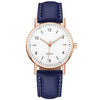 Wholesale Luminous Casual Digital Belt Quartz Watch For Men And Women Metal Case Stainless Steel Buckle Round Dial Ordinary Glass Mirror