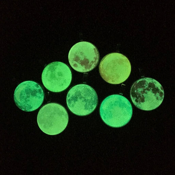 Wholesale Luminous Constellation Crystal Necklace With Moon Pendant For Men And Women
