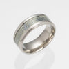 Wholesale Luminous Ring Stainless Steel With Letters Numbers Text Dripping Oil Style Unisex