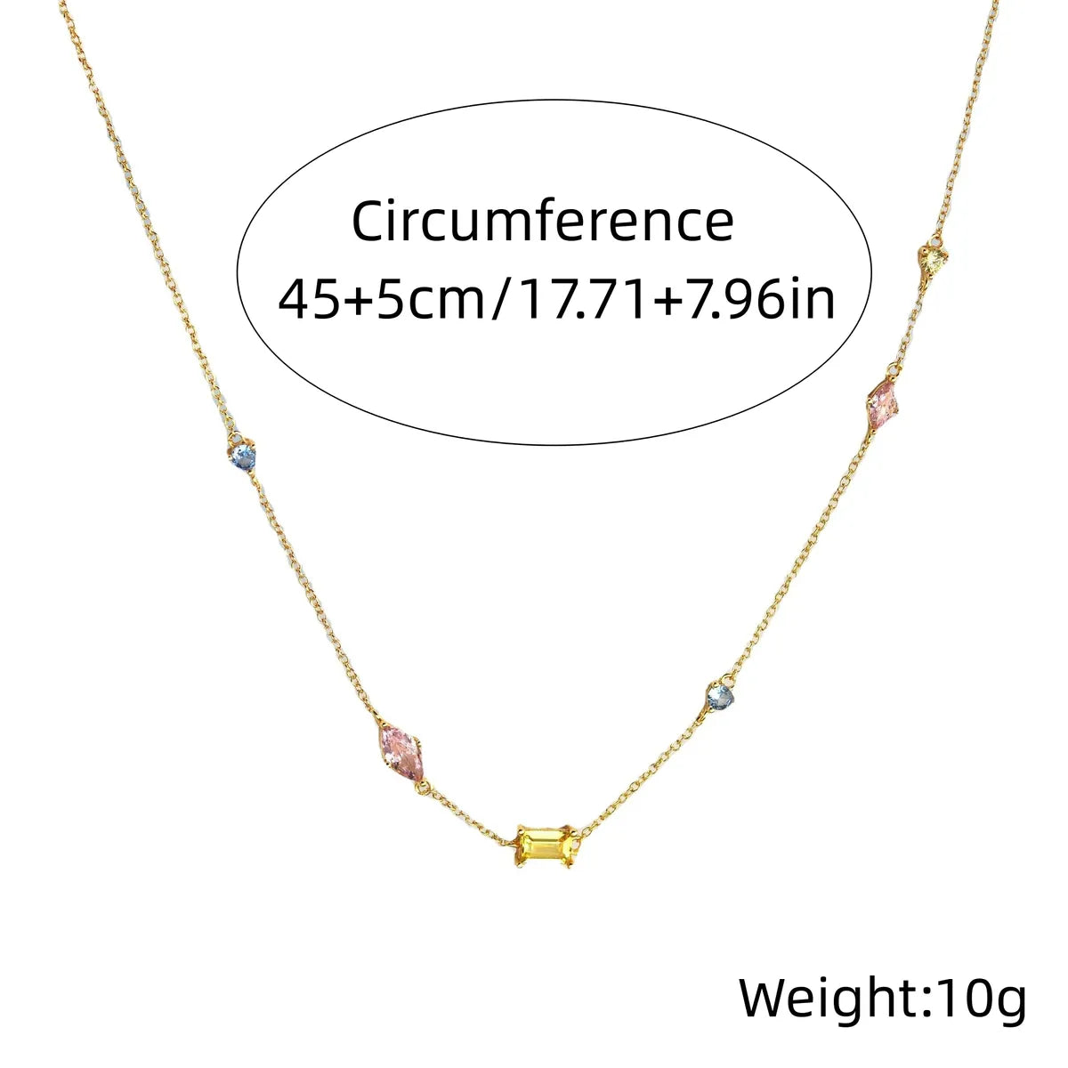 Wholesale Luxurious Classic Style Geometric Freshwater Pearl Titanium Steel Plating Inlay Gold Plated Silver Plated Zircon Necklace