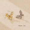 Wholesale Luxury Earrings S925 Silver Ins Style Animal Zodiac Electroplated For Women