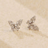 Wholesale Luxury Earrings S925 Silver Ins Style Animal Zodiac Electroplated For Women