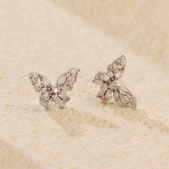 Wholesale Luxury Earrings S925 Silver Ins Style Animal Zodiac Electroplated For Women