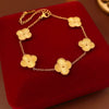 Wholesale Luxury Silver Bracelet With Imitation Pearls And Geometric Zirconia For Women