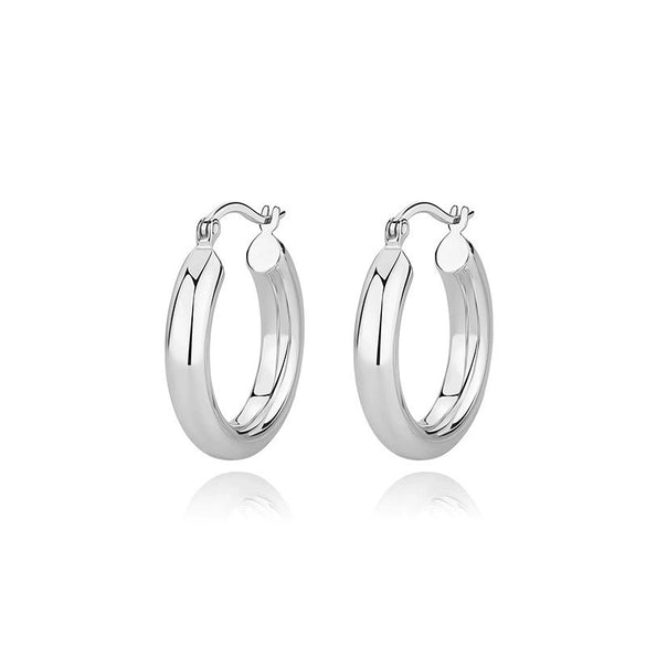 Wholesale Luxury Women's 925 Sterling Silver Geometric Retro Earrings With Electroplating