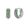 Wholesale Luxury Zircon Women's Copper Geometric Purely Handmade Earrings
