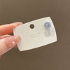Wholesale Magnetic Zircon Geometric Earrings For Women With Electroplating Design