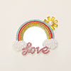 Wholesale Makeup Mirror Phone Case Jewelry Pearl Mirror Alloy Rainbow Diamondembedded Electroplating Accessories For Women