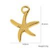 Wholesale Marine Animals Stainless Steel Pendant Jewelry With Electroplating Vacuum In Furnace Process