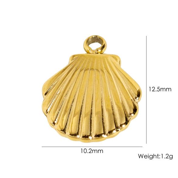Wholesale Marine Animals Stainless Steel Pendant Jewelry With Electroplating Vacuum In Furnace Process