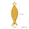 Wholesale Marine Animals Stainless Steel Pendant Jewelry With Electroplating Vacuum In Furnace Process