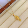 Wholesale Marine Series Titanium Steel Three Dimensional Hollow Shell Pendant Necklace And Bracelet Jewelry Set For Women With Electroplating Animal And Zodiac Shape