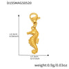 Wholesale Marine Style Octopus Shell Conch Clavicle Necklace Stainless Steel Titanium Steel Geometric Electroplated Summer Jewelry For Women