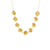 Wholesale Marine Style Stainless Steel Geometric Starfish Shell Clavicle Chain Necklace Jewelry Plated With 18K Gold